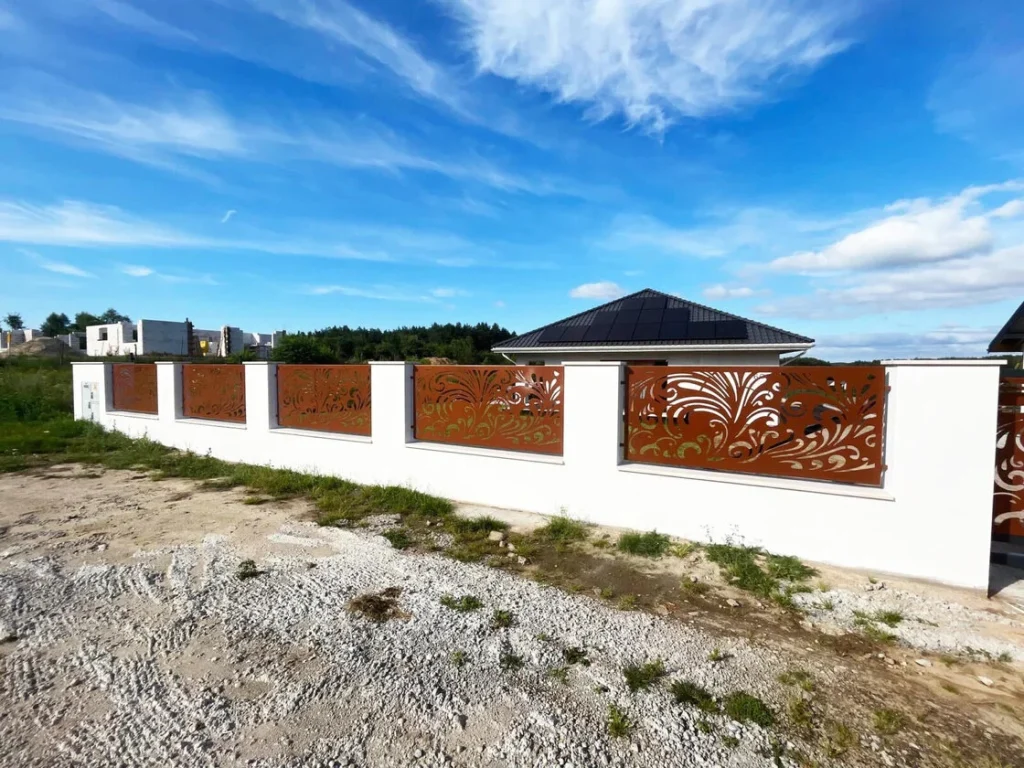 Metal w kolorze corten